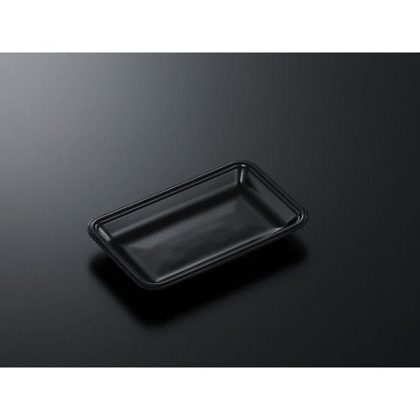 【100点/バラ】発泡トレー CN20-12E 黒-BK (L) 【送料込み】 中央化学
