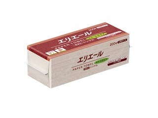 【1点/バラ】ペーパータオルスマート小判シングル未晒200枚 【送料込み】 エリエール