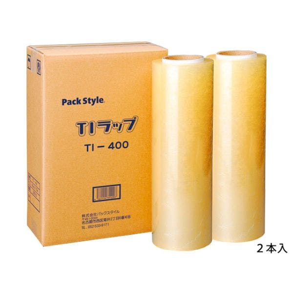 【2点/バラ】PSハンドラップ TI-400×750m巻(2本入) 【送料込み】 パックスタイル