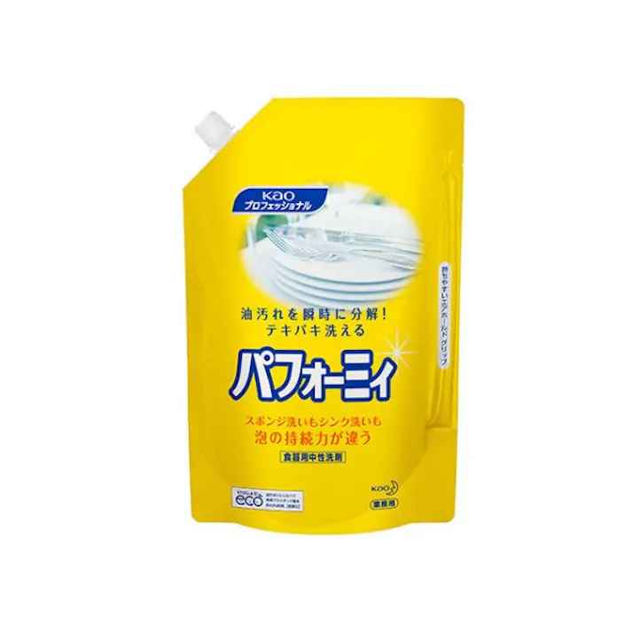 【6点/ケース】食器用洗剤 パフォーミィ 2L パウチ 花王