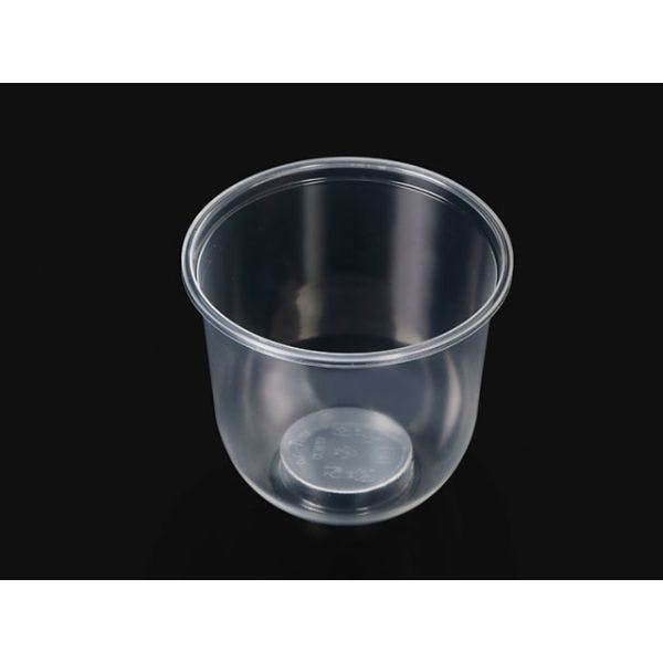 【50点/バラ】プラコップ タピオカU型カップ Q-360PP(12oz) 本体 【送料込み】 ケーピープラテック
