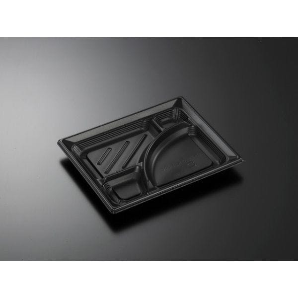 【50点/バラ】弁当容器 CT みちる K24-20C BK 身 【送料込み】 中央化学