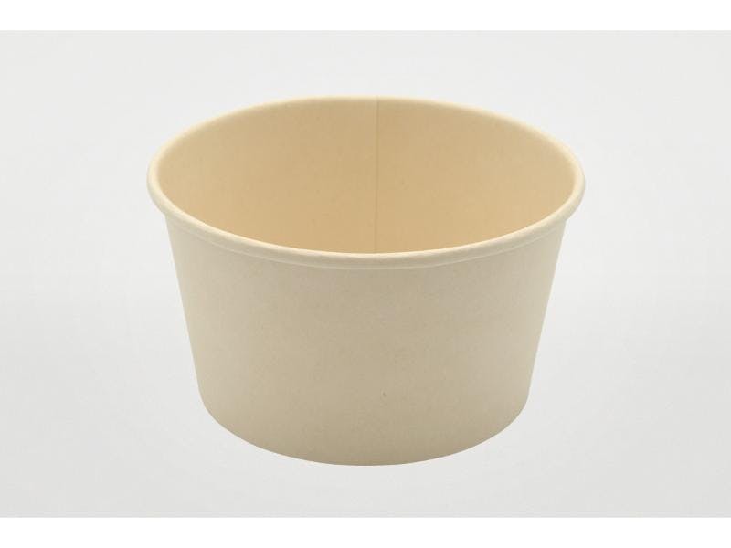 【50点/バラ】スープカップ 耐熱紙カップ850 未晒 【送料込み】 パックスタイル