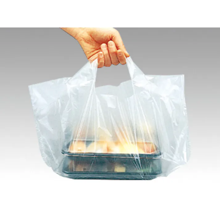 【1500点/ケース】弁当袋 キャリーバッグ ランチ 大 半透明 福助工業