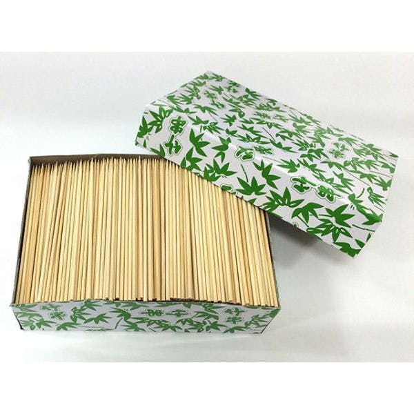 【1点/バラ】竹串12cm 800g箱入り(約1600本入) 【送料込み】 マスキ