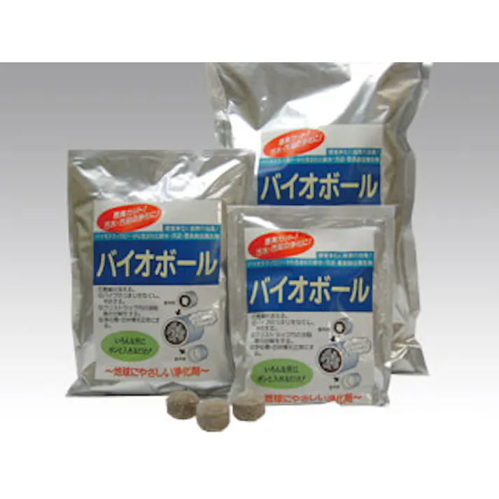 【1点/バラ】グリーストラップ洗浄ツール 地球環境浄化剤バイオボール10個入 【送料込み】 パスタライズ