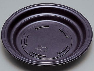 【600点/ケース】軽食容器 フルレンジTR-110H 黒 【送料込み】 福助工業