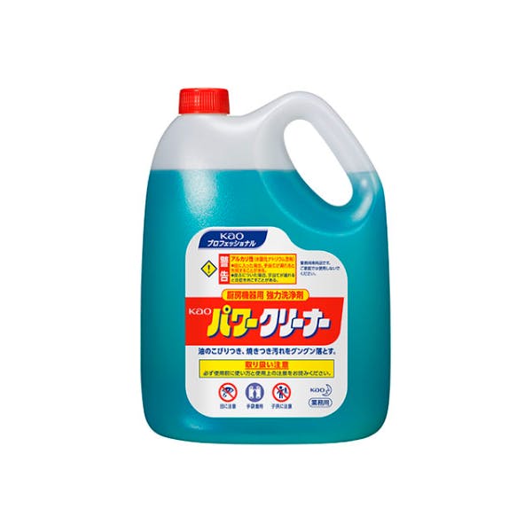 4点/ケース】設備・機械用洗剤 kaoパワークリーナー 4.5L 【送料込み
