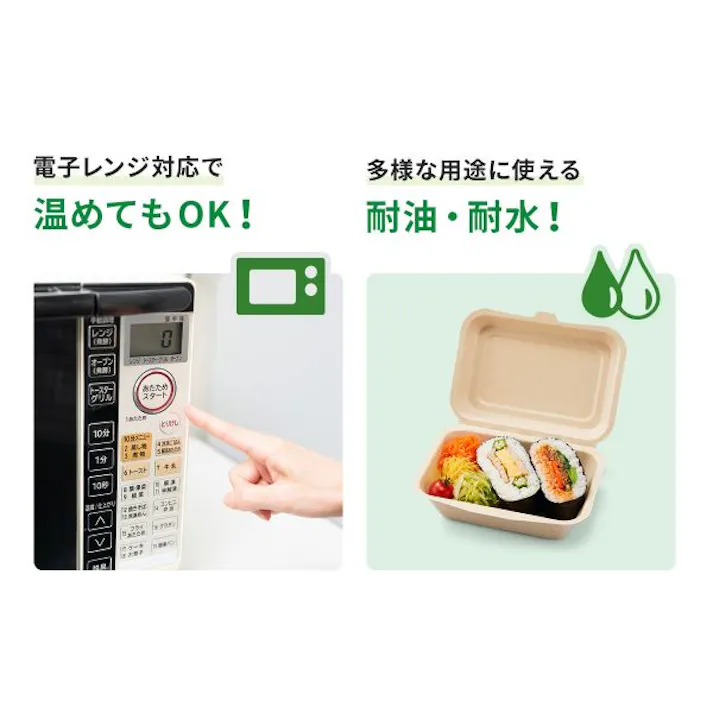 【50点/バラ】弁当容器 WBランチ 240-150-2 ラミ 【送料込み】 パックスタイル