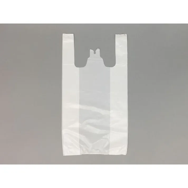 【100点/バラ】PS レジ袋 L 乳白 パックスタイル