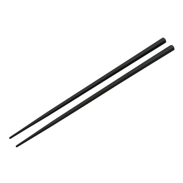 【100点/ケース】食器洗浄機対応SPS箸 M10-961 22.5cm 黒 【送料込み】 マイン