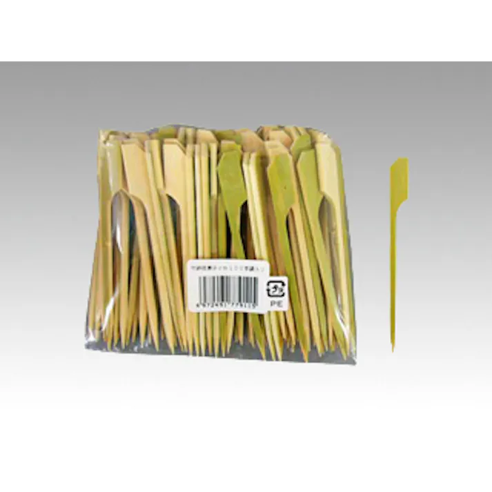 【1点/バラ】竹 鉄砲串 9cm 100本入 菊水産業