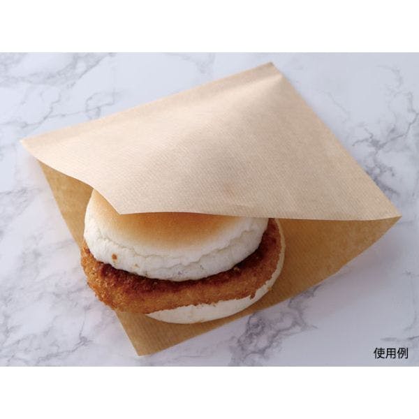 500点/バラ】茶筋ラミバーガー袋 大阪ポリヱチレン 【送料込み】 大阪