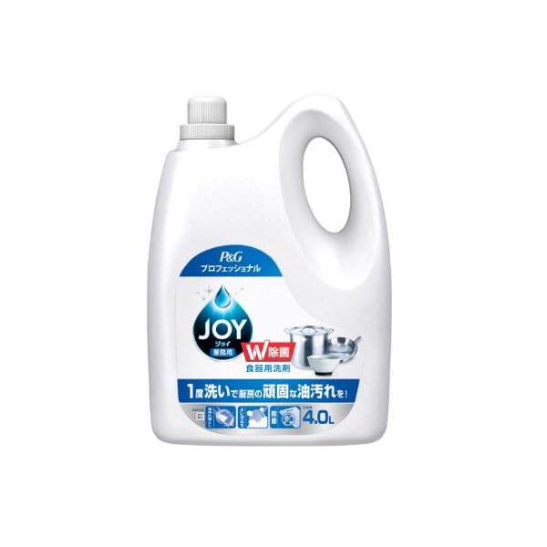 【1点/バラ】食器用洗剤 プロフェッショナル 除菌ジョイコンパクト 業務用4L P＆G 【送料込み】
