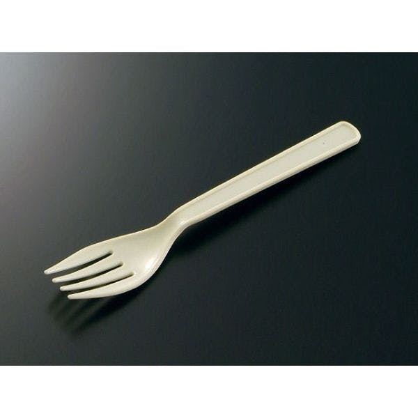 【3000点/ケース】使い捨てカトラリー FDフォーク 140 バラ 中央化学