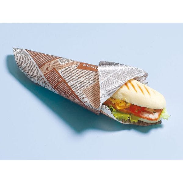 3000点/ケース】バーガー袋 No.18 アーティクル 【送料込み】 福助工業