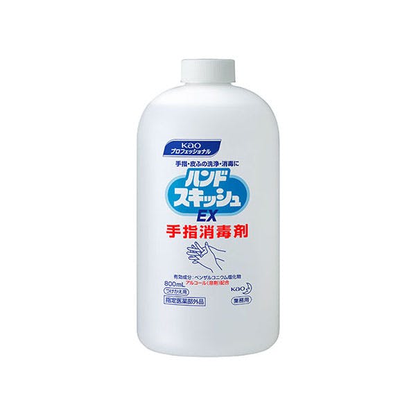 【1点/バラ】アルコール消毒剤 ハンドスキッシュEX つけかえ用 800mL 花王