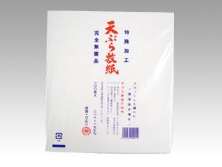 【1点/バラ】天ぷら敷紙 小 100枚入 【送料込み】 金柳製紙