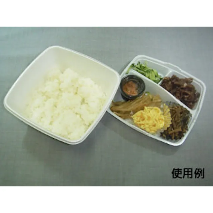 【800点/ケース】弁当容器 CF ランチBOX-1 身 【送料込み】 中央化学