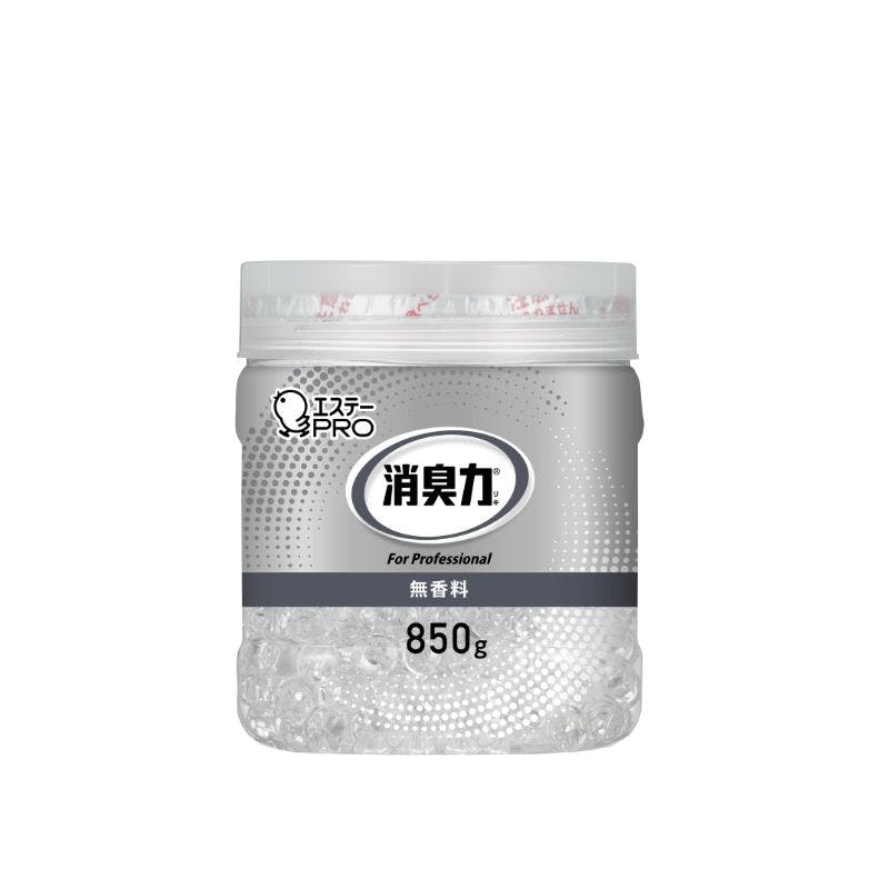 【6点/ケース】消臭剤 消臭力 業務用 ビーズタイプ 大容量 本体 850g 無香料 エステーPRO 【送料込み】