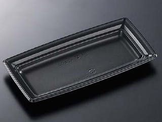 800点/ケース】軽食容器 CT 沙楽 K24-12 BK 身 【送料込み】 中央化学