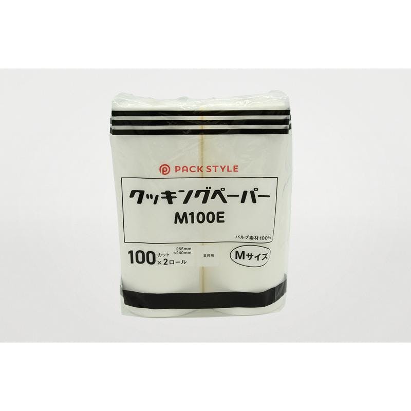 【1点/バラ】食品消耗資材 PSクッキングペーパー M100E パックスタイル