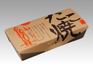 【600点/ケース】たこ焼き箱 たこやき TAKO-030 【送料込み】 ペーパークラフト