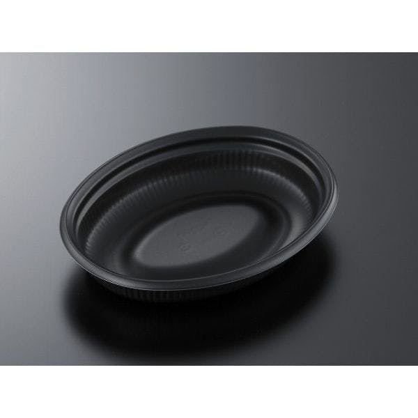 【450点/ケース】カレー容器 SD ビストロ M22-17 BK 身 【送料込み】 中央化学