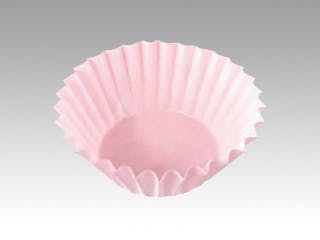 【1点/バラ】紙カップ 紙ケース カラーピンク 6F 500枚入 【送料込み】 東洋アルミエコープロダクツ