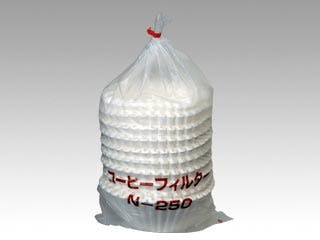 【4点/ケース】カフェ用品 コーヒーフィルター Nー250中 250入 【送料込み】 イデシギョー