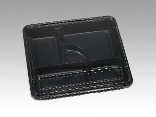 240点/ケース】仕出し弁当容器 KP新 KP-150 阿波 透明蓋付 【送料込み