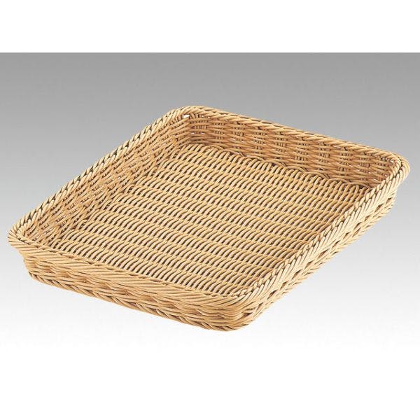 【1点/バラ】樹脂バスケット BB-401-IVベーカリーバスケット 40型 アイボリー トーダイ