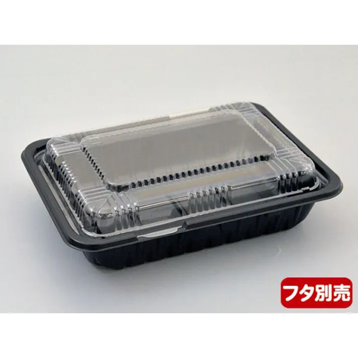 【50点/バラ】どんぶり容器 CT ガチ重 IK 18-13 BK 身 【送料込み】 中央化学