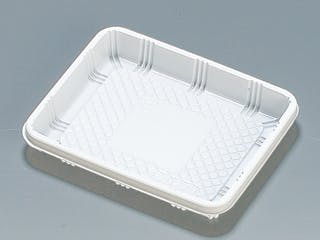 【1500点/ケース】サンドイッチ容器 Fパレ W-51 白 【送料込み】 福助工業