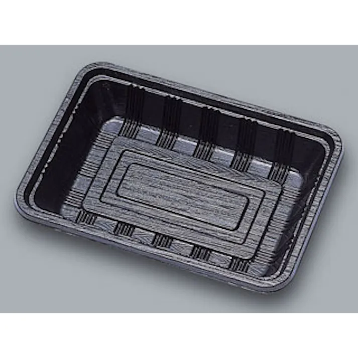【1200点/ケース】弁当容器 LC-506 黒 【送料込み】 福助工業