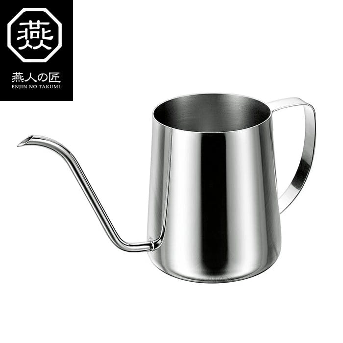 コーヒードリップ専用ポット 細口 ステンレス 珈琲 本格 燕人の匠 コーヒードリップポット390ml 日本製