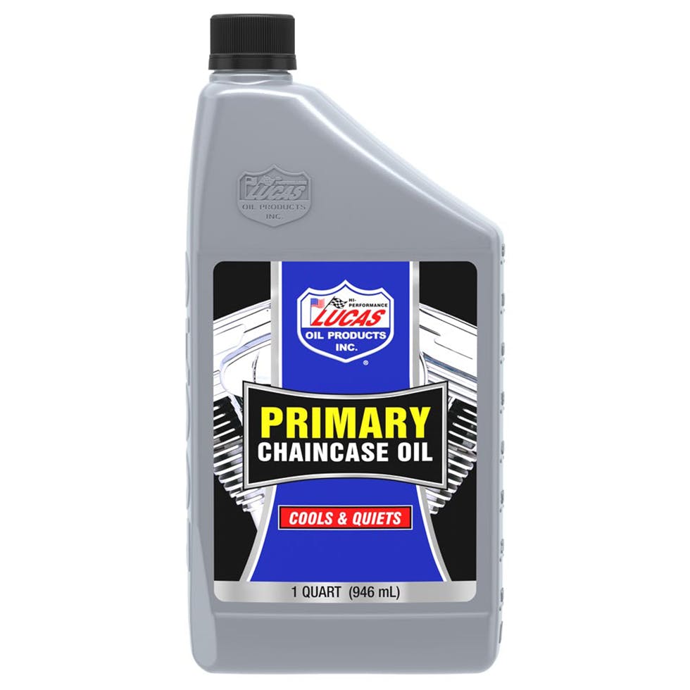 ルーカス(LUCAS)　プライマリー チェーンオイル 946ml Vツイン・ドライブチェーン専用オイル 高性能 合成油 耐摩耗・防錆・スムーズな駆動 #10790