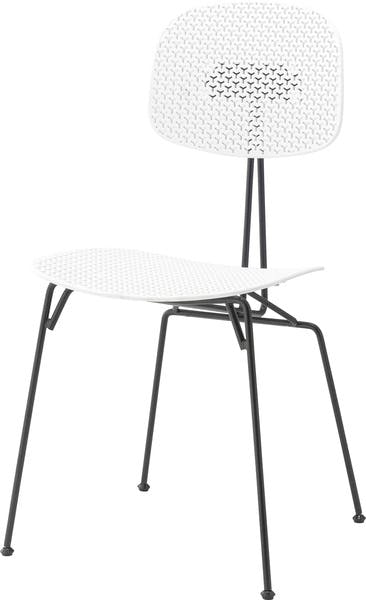 チェア／色：ホワイト　／　幅47×奥行50×高さ86×座面高44cm　／　 椅子 イス ダイニングチェア デスクチェア おしゃれ 北欧　組立式 【送料込み】