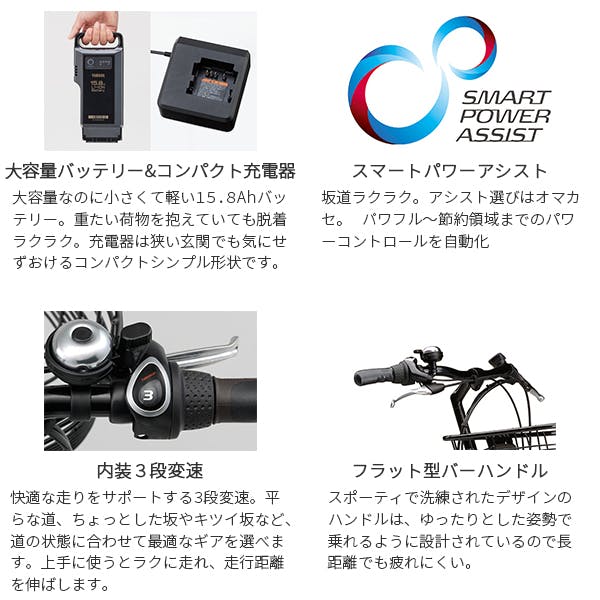 整備済完成車お届け※ YAMAHA(ヤマハ)PAS RIN(パス リン) マカロンラテ