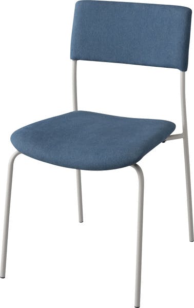 チェア／色：インディゴ　／　幅48.5×奥行54×高さ80.5×座面高47cm　／　椅子 食卓椅子 イス 食卓 おしゃれ 北欧 カフェ　完成品 【送料込み】