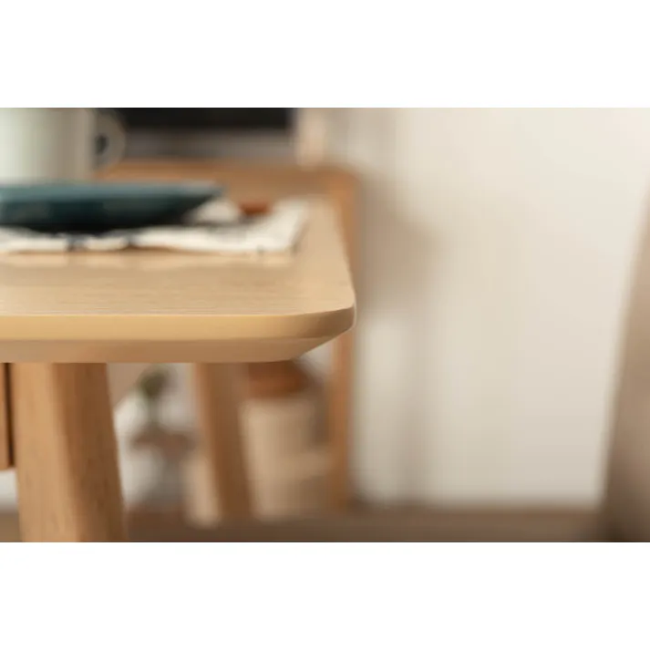 スクエアテーブル/色:ナチュラル / 幅80×奥行80×高さ72cm / カフェ 角 ダイニング コンパクト円形 丸型 省スペース シンプル モダン 北欧 木製 韓国インテリア 組立式 【送料込み】