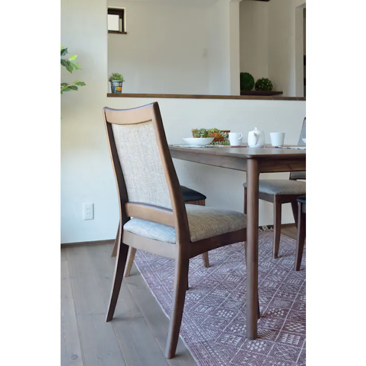 ルーシー ダイニングチェア/色:グレー / 幅47.5×奥行55.5×高さ92×座面高45cm / イス 椅子 ダイニング リビング 完成品 【送料込み】