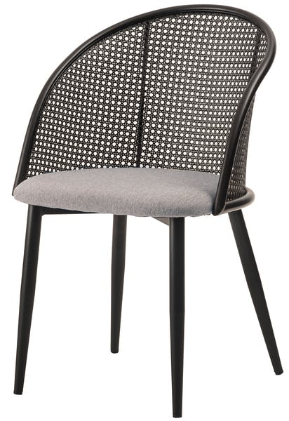チェア／色：ベージュ　／　幅51×奥行54×高さ80×座面高46cm　／　椅子 イス いす シンプル　組立式 【送料込み】