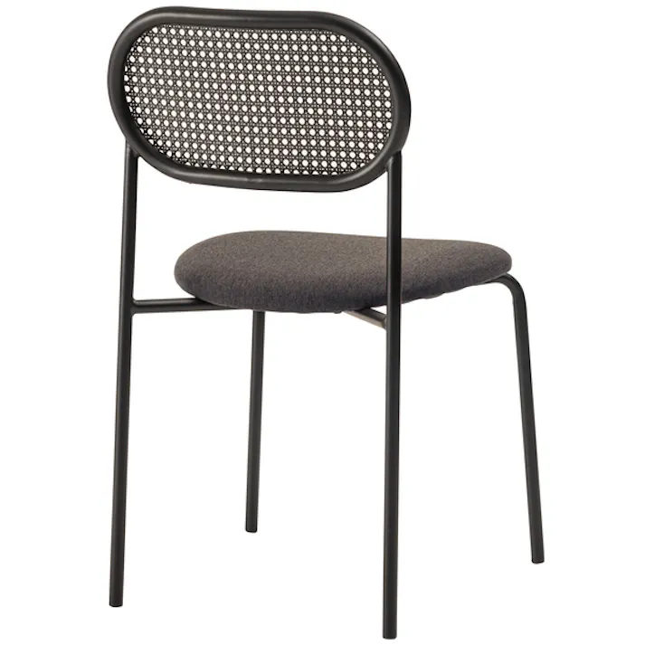 チェア/色:ダークグレー / 幅46×奥行48×高さ79×座面高44.5cm / 椅子 イス いす シンプル 完成品 【送料込み】