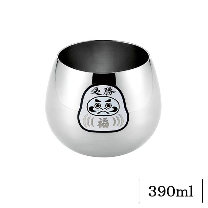 タンブラー 感温 ステンレス 390ml スイングタンブラー ダルマ 日本製 燕熟の技 ロックカップ 燕三条