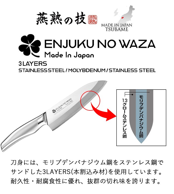 三徳包丁 170mm 包丁 ステンレス 果物ナイフ 調理器具 キッチン用品