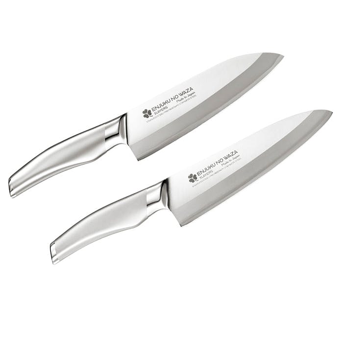 三徳包丁 牛刀包丁 2本セット 包丁 ステンレス 果物ナイフ 調理器具 キッチン用品 贈り物 ギフト 日本製 燕熟の技