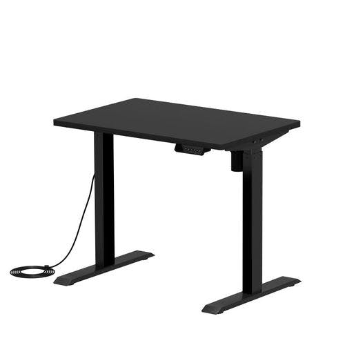 電動昇降デスク ブラック 120cm x 60cm x 73-118cm 新品 山善(YAMAZEN) 電動昇降デスク 120×60cm USBポート付き
