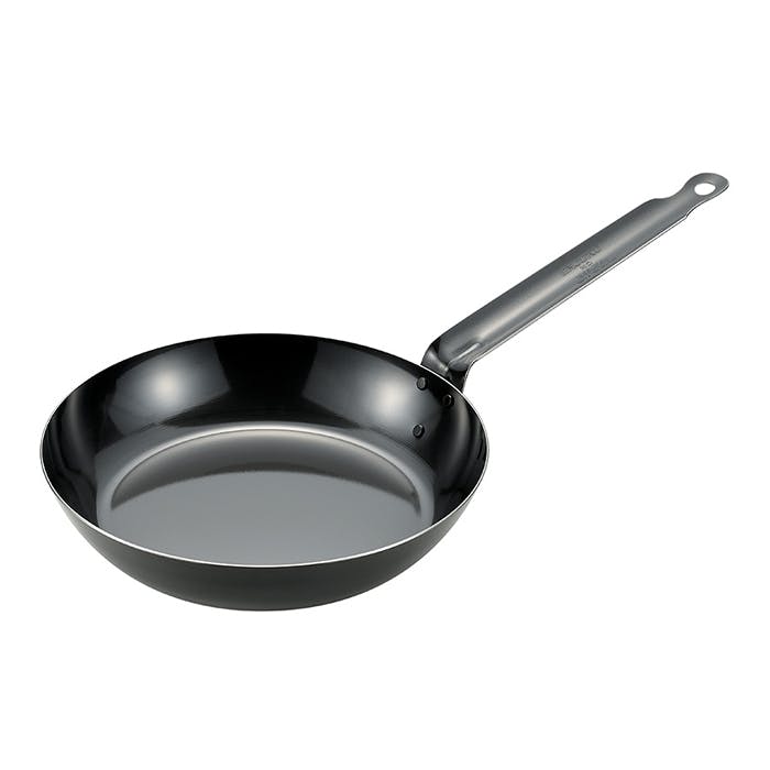 フライパン 鉄 24cm ガス火 IH対応 直火 アウトドア 調理器具 キャンプ キッチン 燕熟の技 日本製 燕三条