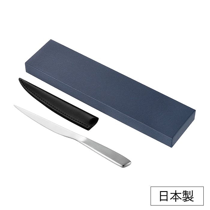 銀製レターオープナー　Betelgeuse レターオープナー ステンレス おしゃれ シンプル 牛革ケース 日本製 燕